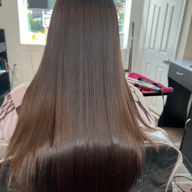 keratin treament at Wendy Beauty Salon